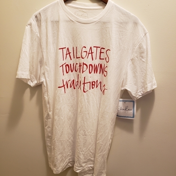 Edna Rose Tailgates Touchdowns Traditions T-Shirt - Picture 7 of 7